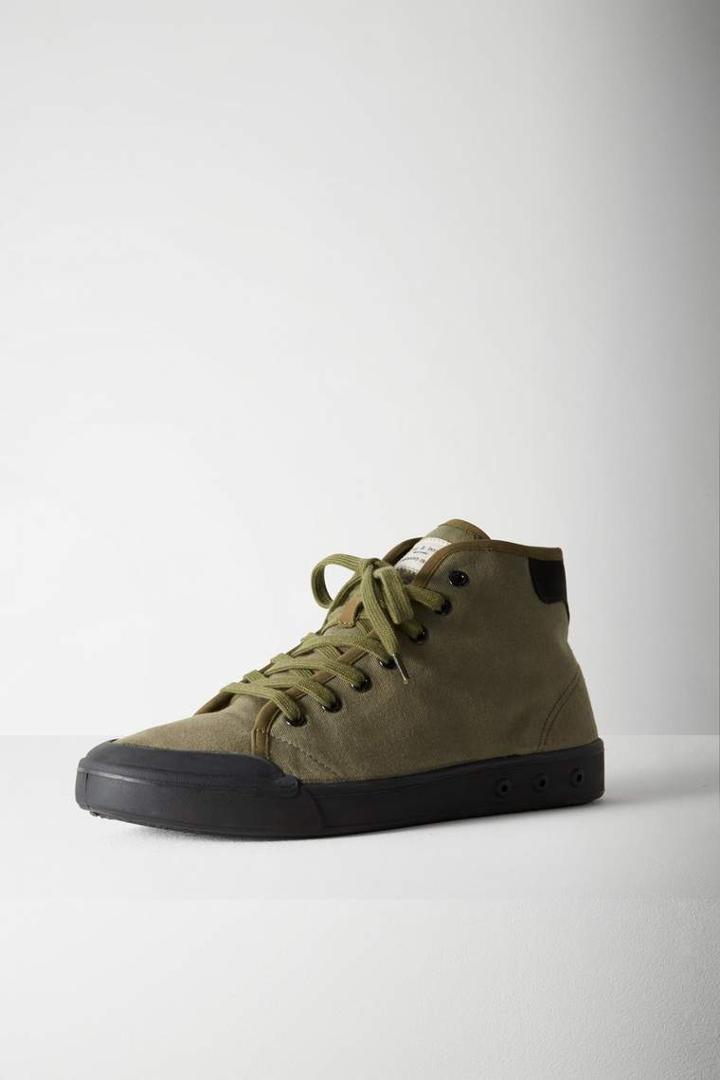 Rag & Bone - Standard Issue High Top - Olive/ Black - 41 / 8