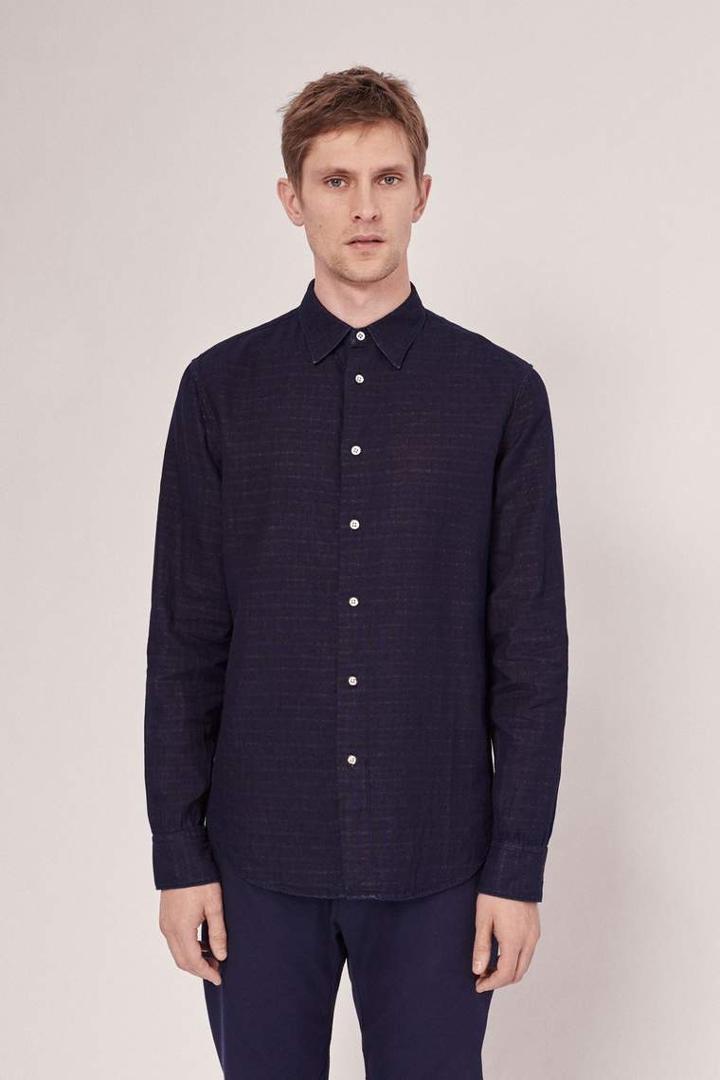 Rag & Bone - Beach Shirt - Indigo Stripe - Xs