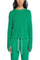 Rag & Bone - Valentina Cashmere Crop Sweater - Kelly Green - Xxs