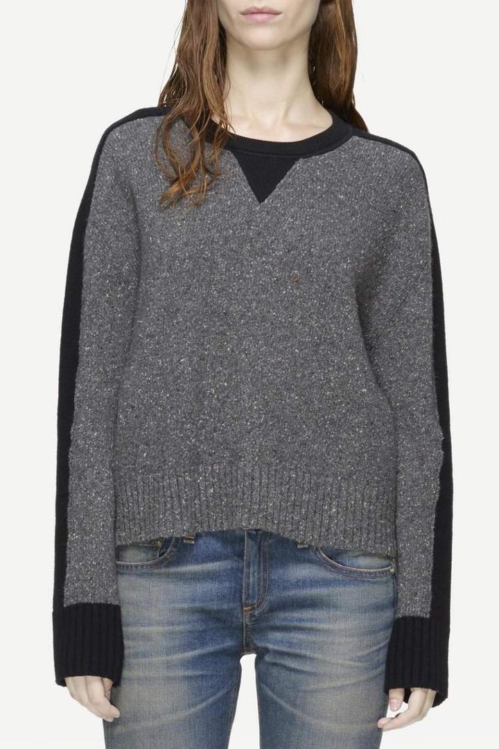 Rag & Bone - Nina Sweater - Charcoal - Xxs