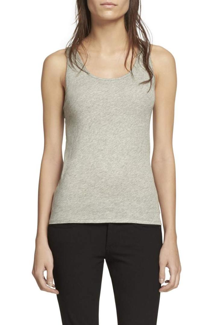 Rag & Bone - Base Tank - Heather Grey - Xxs