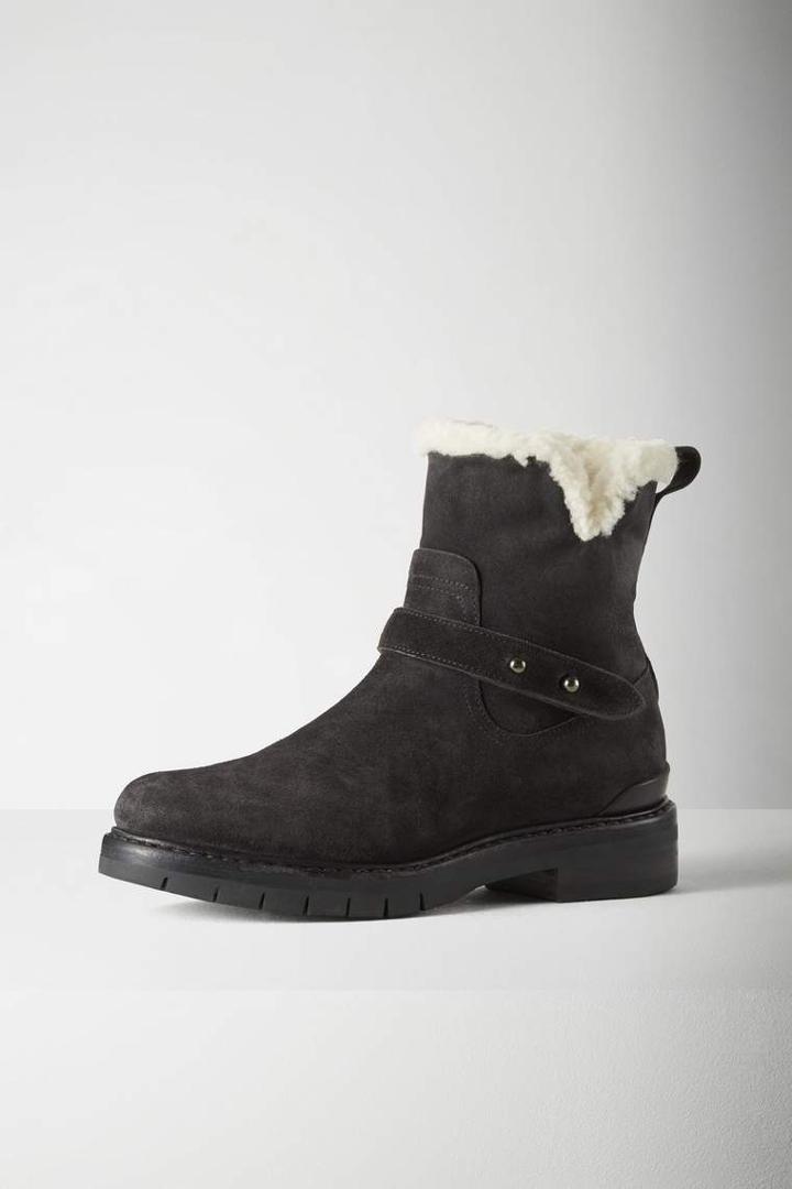 Rag & Bone - Ashford Moto Boot - Asphalt Shearling - 35 / 5
