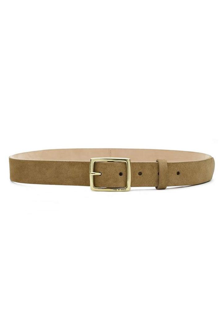 Rag & Bone - Boyfriend Belt - Camel - Xs