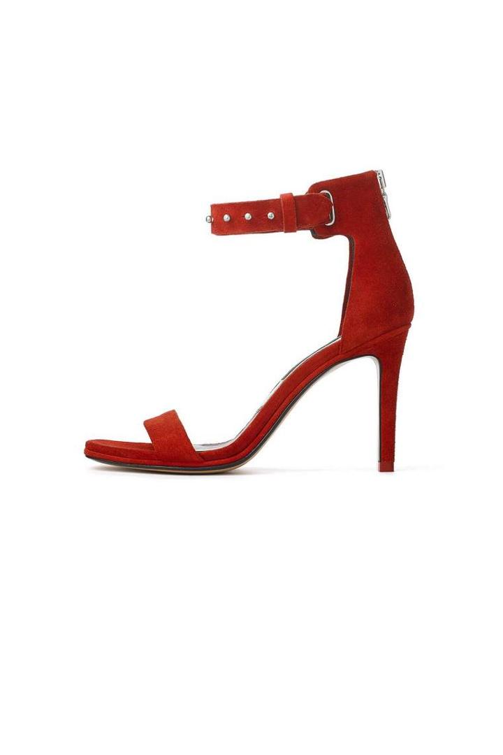 Rag & Bone - Tamira Sandal - Red Suede - 35 / 5