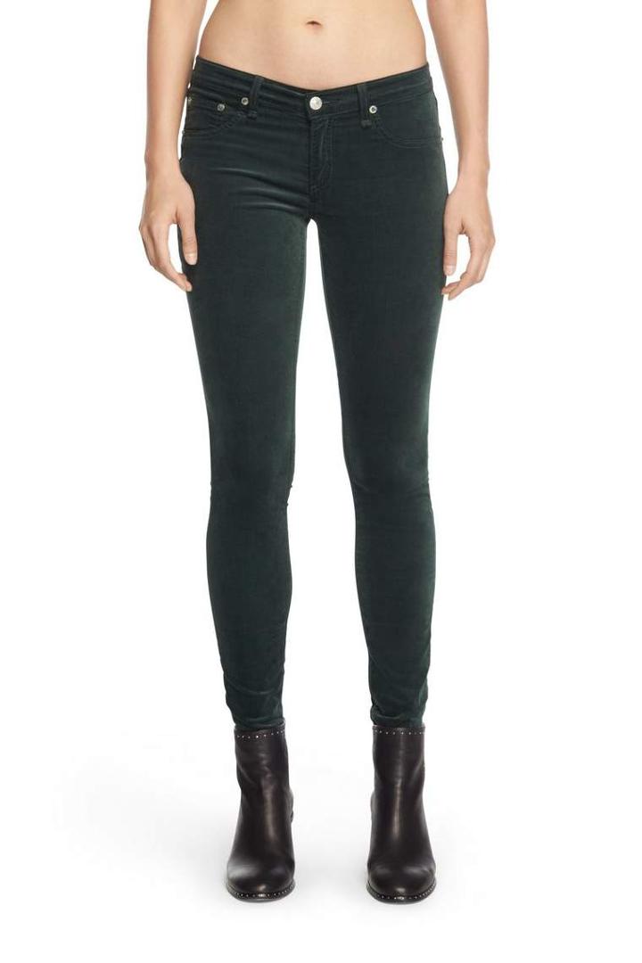 Rag & Bone - Skinny - Scarab Velvet - 23
