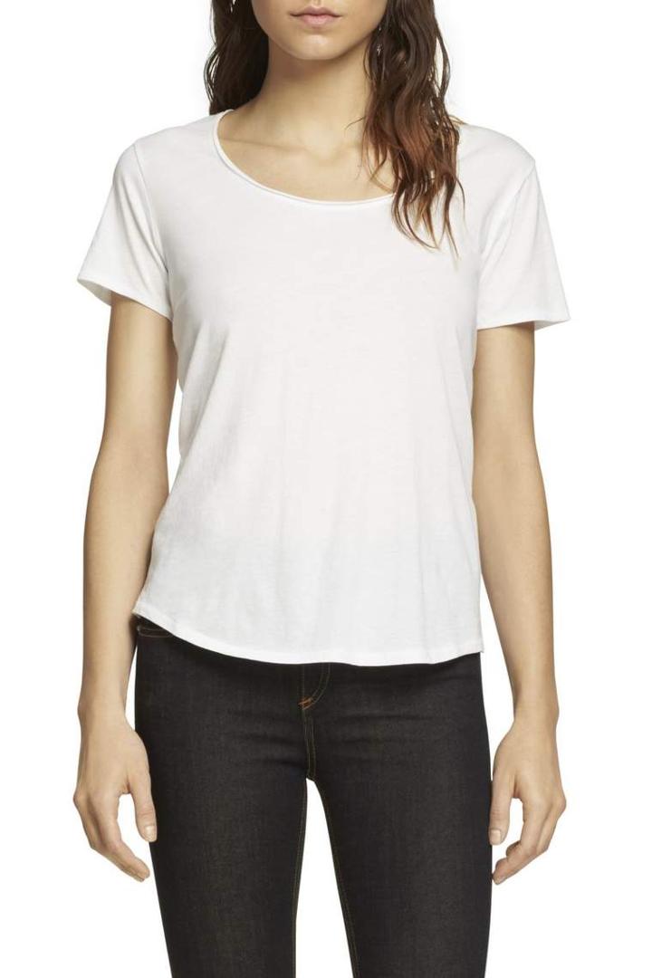Rag & Bone - Slacker Short Sleeve - Bright White - Xxs