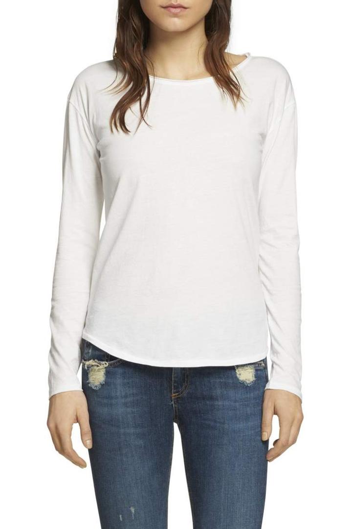 Rag & Bone - Slacker Long Sleeve - Bright White - Xxs