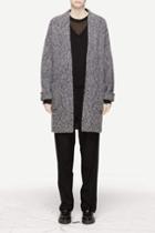 Rag & Bone - Diana Sweater Coat - Charcoal - Xxs