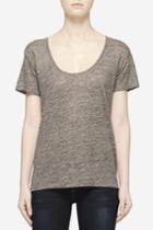 Rag & Bone - Linen Bay Tank - Medium Heather Grey - Xs