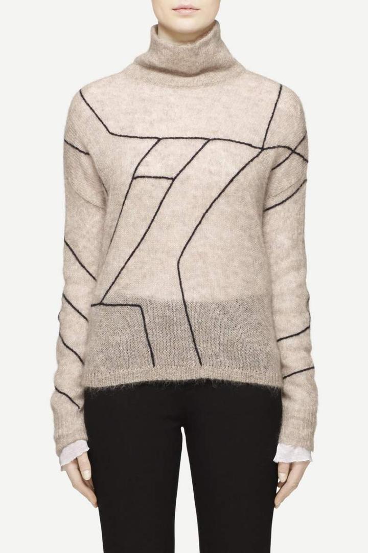 Rag & Bone - Sonya Turtleneck - Oat - Xxs