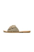 Rag & Bone - Nora Slide - Warm Grey Suede - 35 / 5