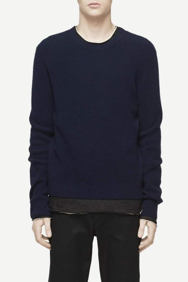 Rag & Bone - Kaden Crew - Navy - Xs
