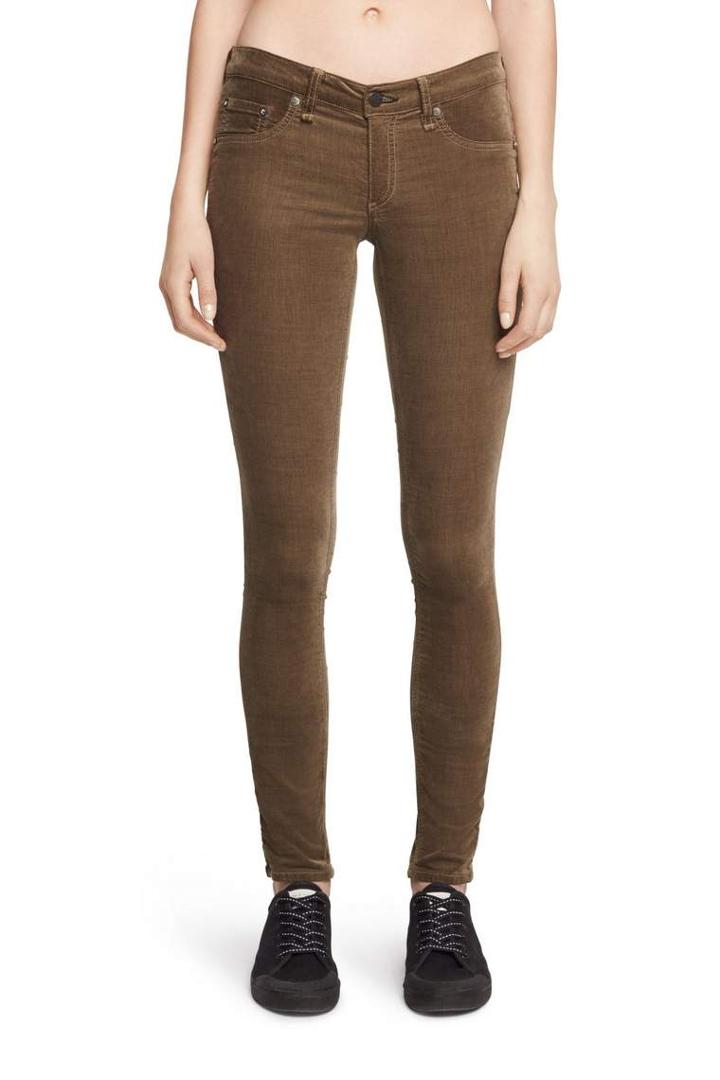 Rag & Bone - Skinny Velvet - Loden - 23