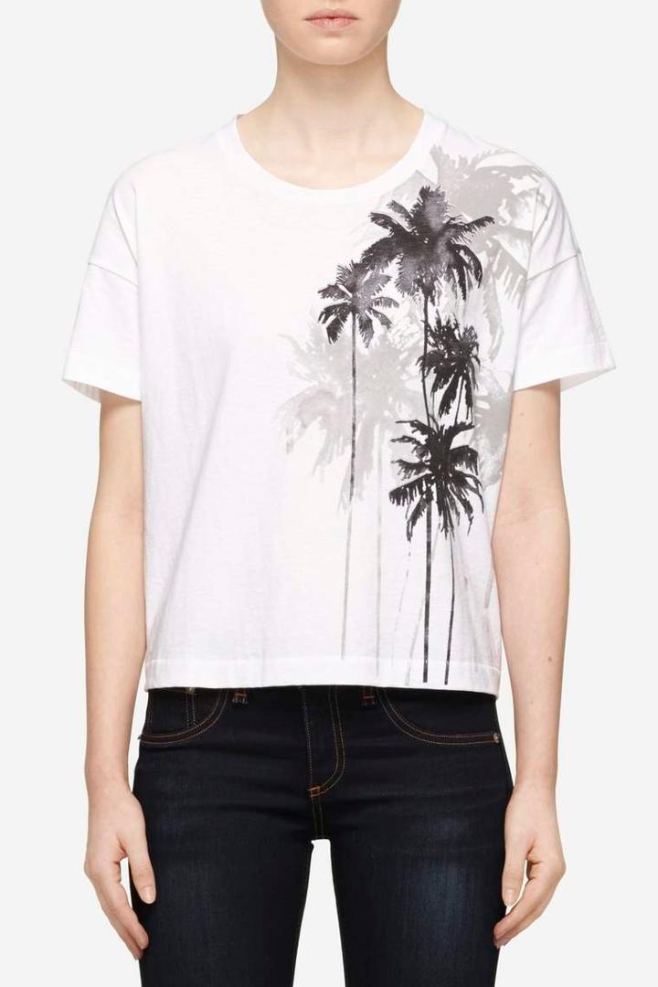Rag & Bone - Suzanne Tee - Bright White - Xxs
