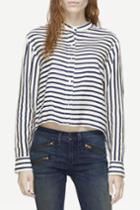 Rag & Bone - Crop Leeds Bu - Stripe - Xxs