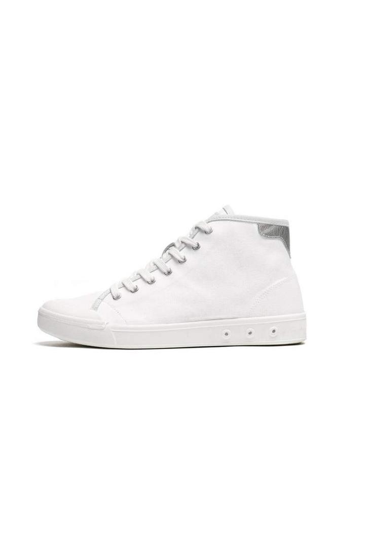 Rag & Bone - Standard Issue High Top - White/ Silver - 35 / 5