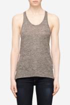 Rag & Bone - Linen Bay Tank - Medium Heather Grey - Xxs