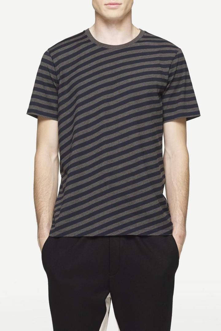 Rag & Bone - Barton Stripe Tee - Salute - Xs