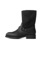 Rag & Bone - Oliver Boot Shearling - Black/ Shearling - 35 / 5