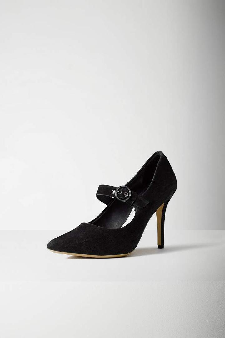 Rag & Bone - Glenna Mary Jane - Black Suede - 35 / 5