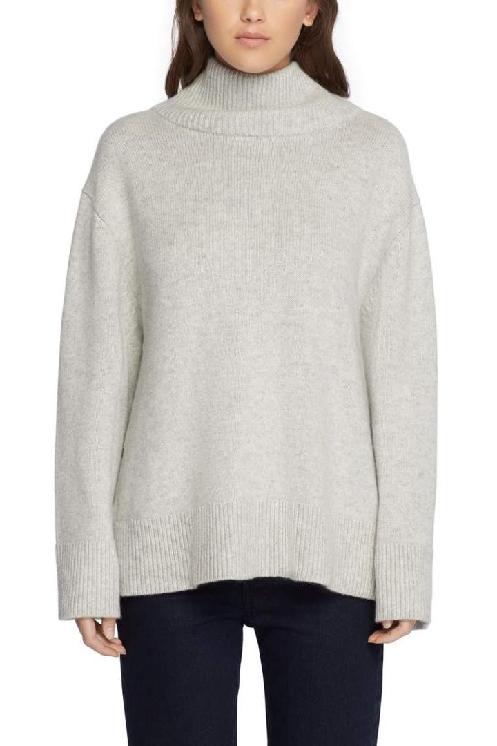 Rag & Bone - Phyllis Turtleneck - Light Grey - Xxs