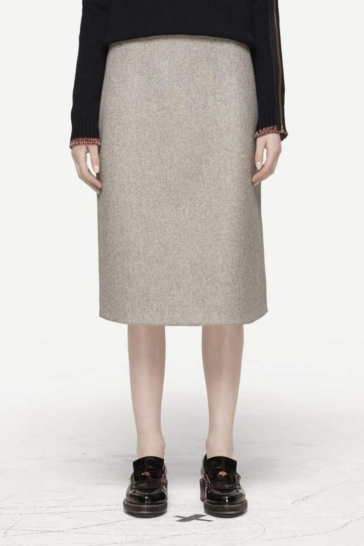 Rag & Bone - Long Penelope Skirt - Light Grey - 00