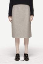 Rag & Bone - Long Penelope Skirt - Light Grey - 00