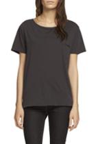Rag & Bone - X-boyfriend Tee - Washed Black - Xxs