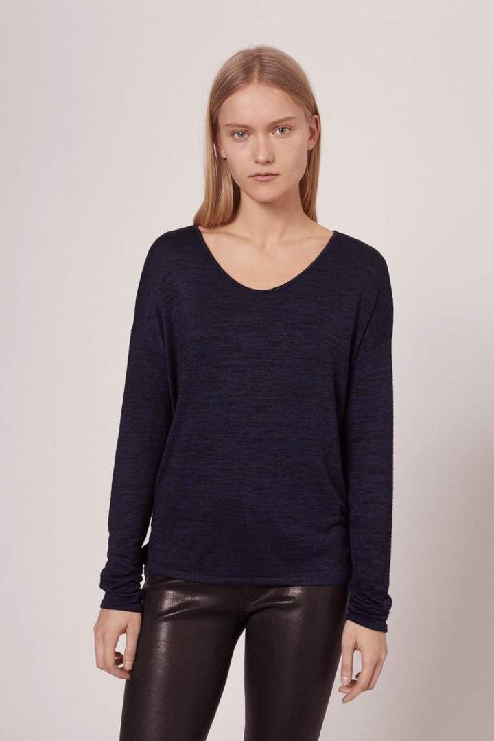 Rag & Bone - Mia Longsleeve - Navy/black - Xxs