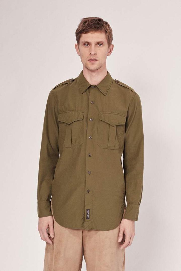 Rag & Bone - Crawford Shirt - Army - Xs