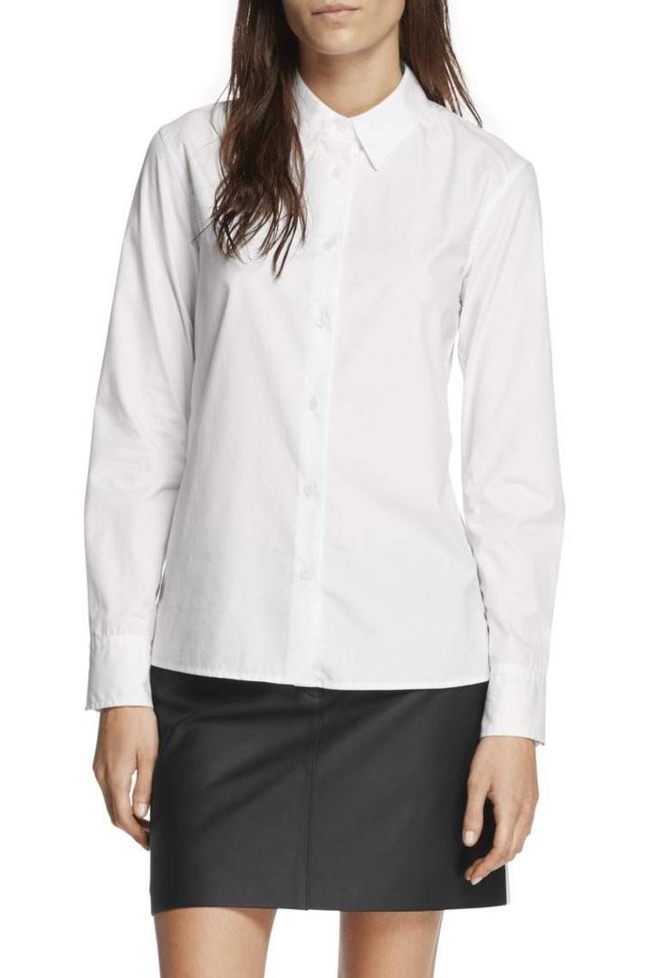 Rag & Bone - Cotton Poppy Shirt - White - Xxs