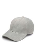 Rag & Bone - Marilyn Baseball Cap - Grey Suede - One Size