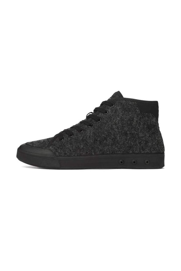Rag & Bone - Standard Issue High Top - Black Wool - 41 / 8