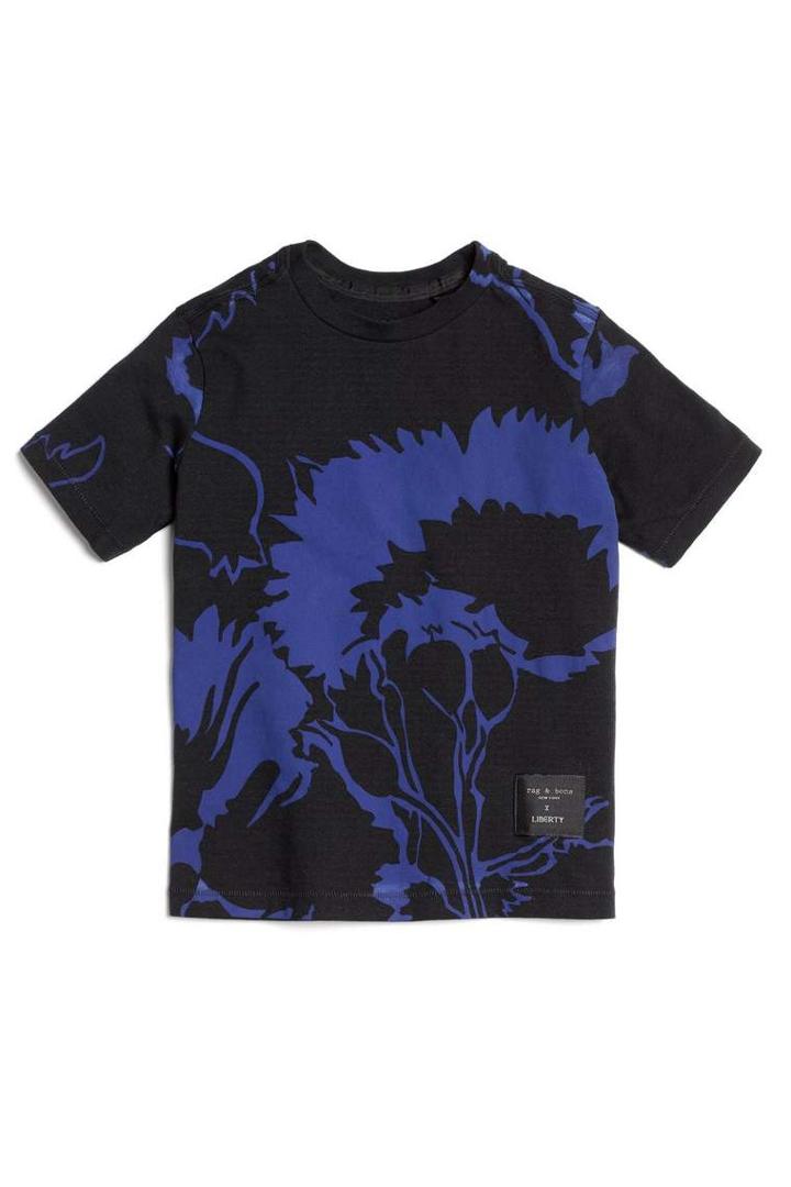 Rag & Bone - Kid's Liberty Tee - Black/blue - 2