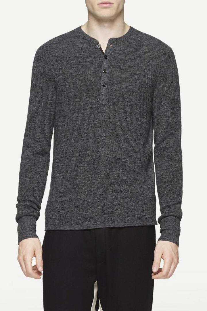 Rag & Bone - Garrett Henley - Charcoal - Xs