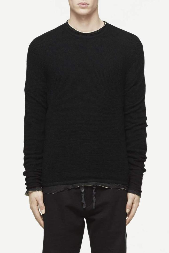 Rag & Bone - Garrett Crew - Black - Xs