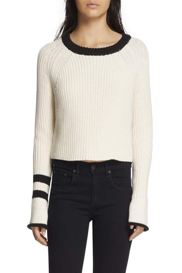 Rag & Bone - Greer Pullover - Ivory - Xxs