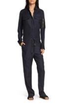 Rag & Bone - Claire Jumpsuit --- Navy - Navy - 00