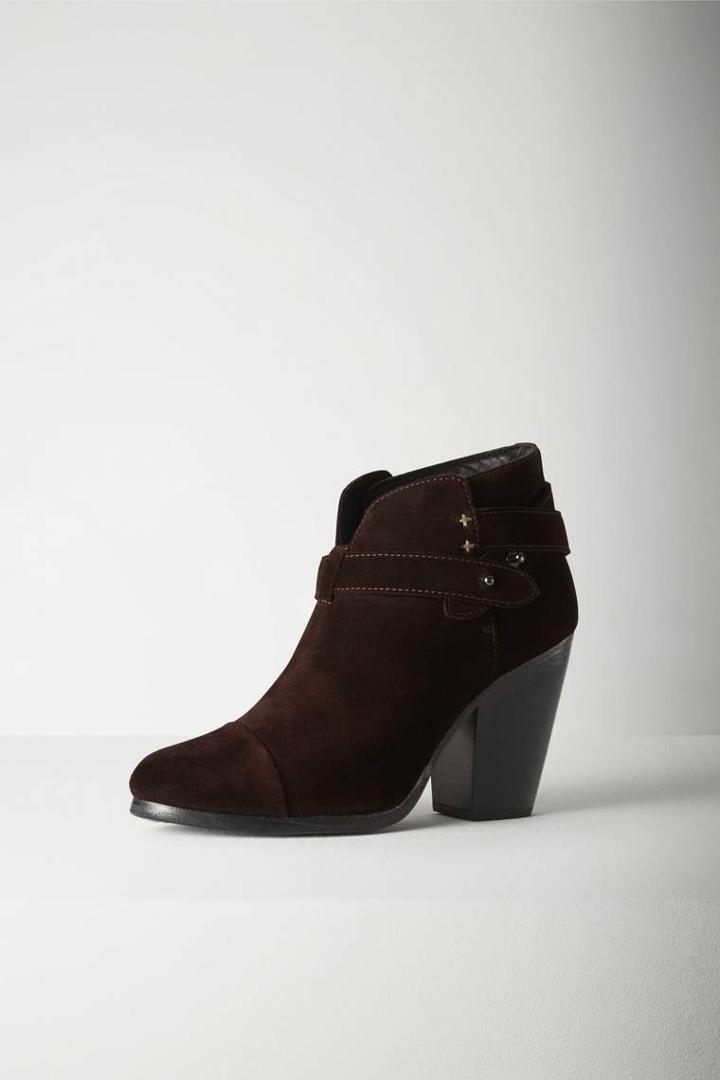 Rag & Bone - Harrow Boot - Burgundy Suede - 35 / 5