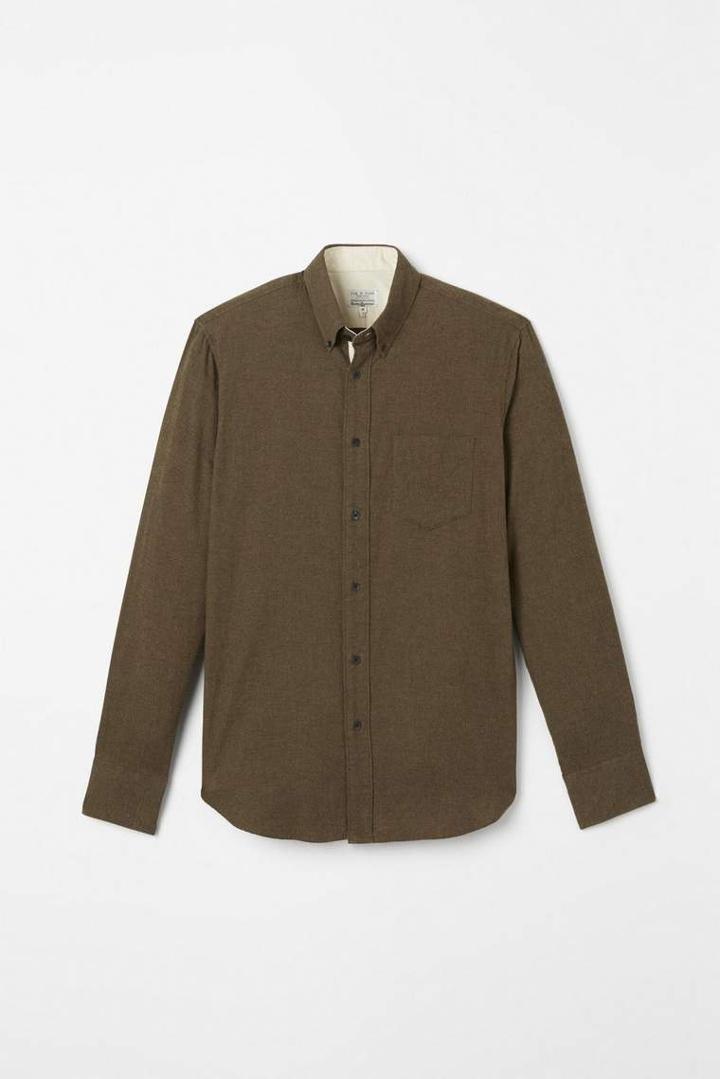 Rag & Bone - Standard Issue Shirt - Olive - Xs
