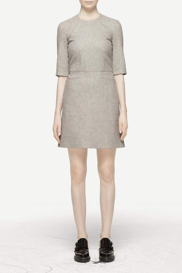 Rag & Bone - Anne Dress - Light Charcoal Grey - 00
