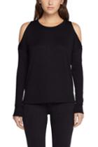 Rag & Bone - Cold Shoulder Long Sleeve - Black - Xxs