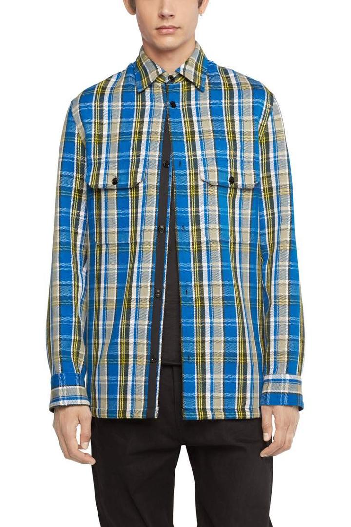 Rag & Bone - Hudson Shirt Jacket - Blue Check - Xs
