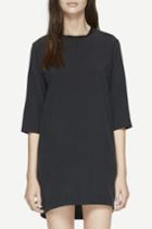 Rag & Bone - Austin Dress - Washed Black Silk - Xs