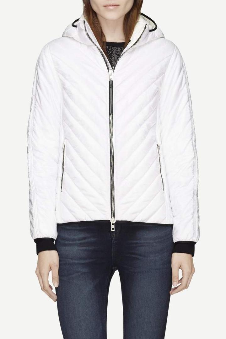 Rag & Bone - Chevron Parka - White - Xs