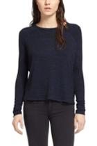 Rag & Bone - Camden Long Sleeve Tee - Navy - Xxs