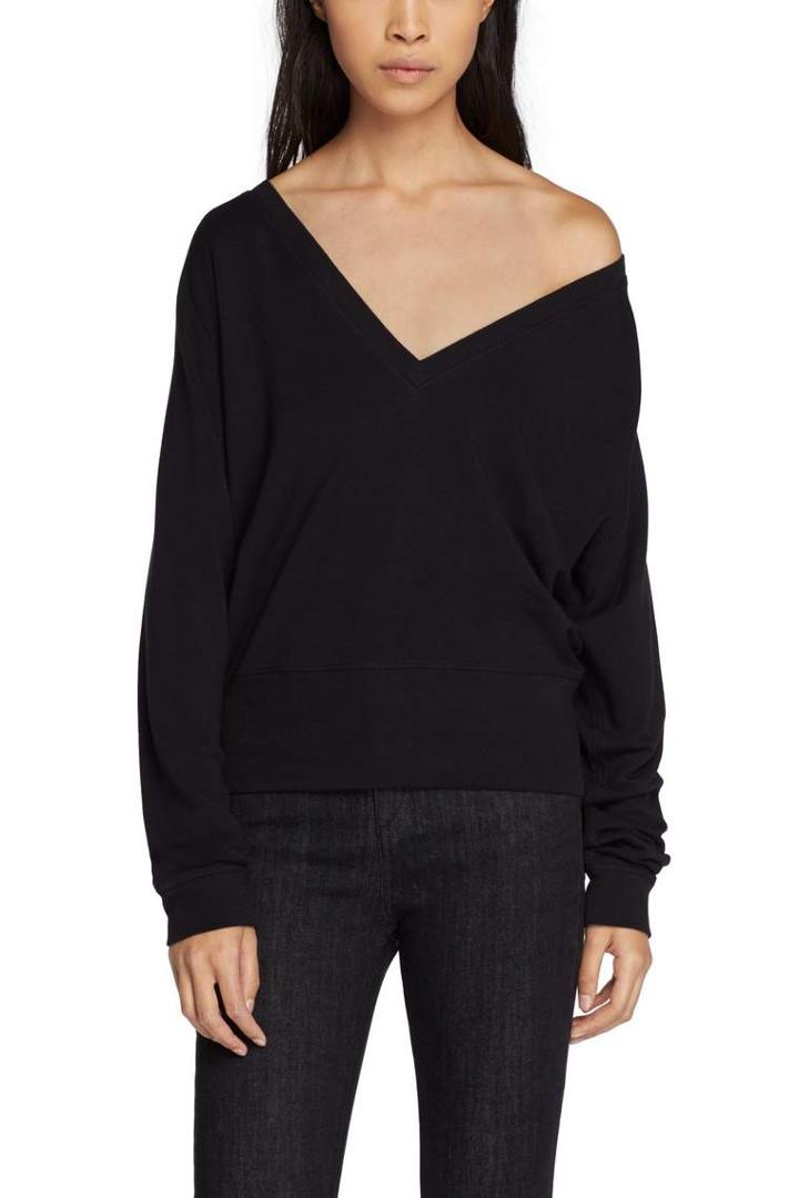 Rag & Bone - Cozy Pullover - Black - Xxs