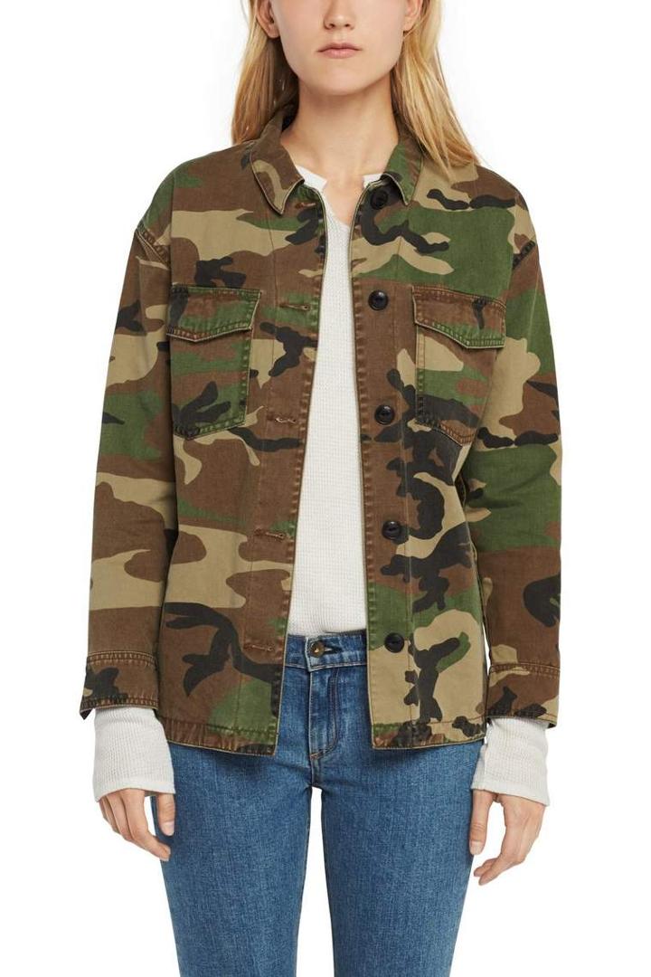Rag & Bone - Irving Shirt Jacket - Camo - Xxs