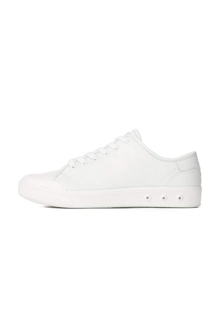 Rag & Bone - Womens Standard Issue Lace Up - White Leather - 35 / 5