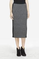 Rag & Bone - Nina Sweater Skirt - Charcoal - Xxs